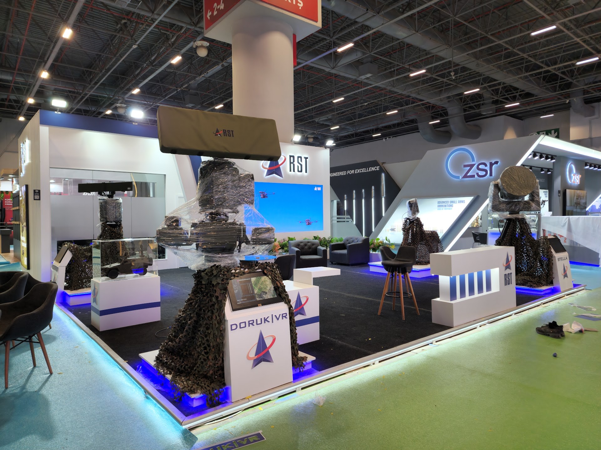 NR Event exhibition stand — Saha Expo 2026