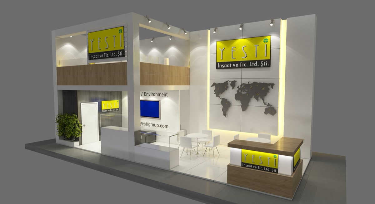 3D stand tasarımı